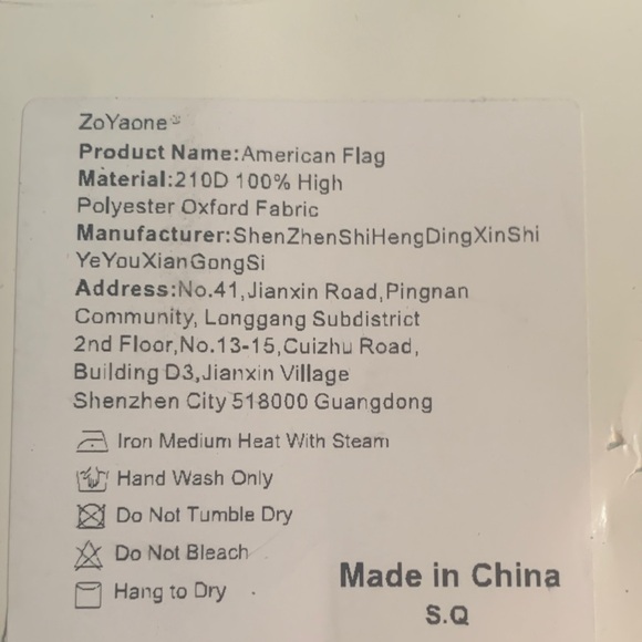 American Flag with Pole - Picture 4 of 4